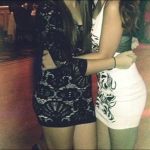 Left dress in picture!